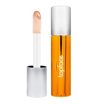 Бустер-блеск для увеличения объема губ (оранжевый) Volumizing Lip Booster PT210 (01) TopFace 4 мл