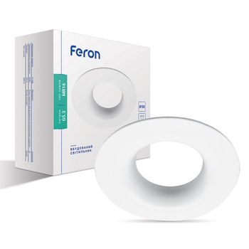 Встроенный светильник Feron DL8320 под лампу белый
