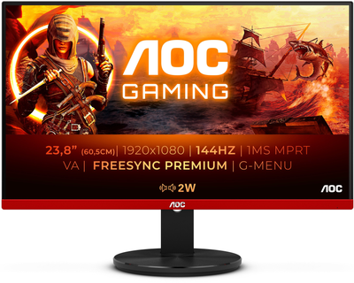 Монитор 23.8" AOC G2490VXA Full HD VA 144 Гц Б/В