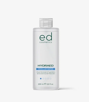 Міцелярна вода зволожуюча HYDRATION MICELLAR WATER ED Сosmetics 200 мл 5907284286241