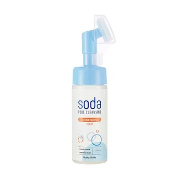 Очищающая пенка с щеткой Holika Holika Soda Pore Cleansing Bubble Foam 150 ml