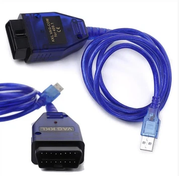 Диагностический сканер адаптер VAG-COM 409.1 USB OBD2 KKL K-Line 77526