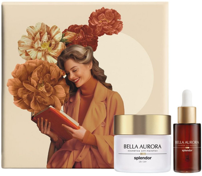 Набір для догляду за обличчям Bella Aurora Splendor 10 Крем денний 50 мл + Сироватка 30 мл (8413400018384)