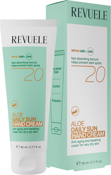Крем для рук REVUELE Rev Aloe Daily Sun SPF20 80 мл (5061076240016)