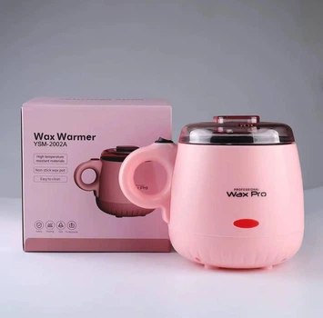 Воскоплав баночный Wax Warmer YSM-2002A на 200 мл. (100W) для депиляции Розовый