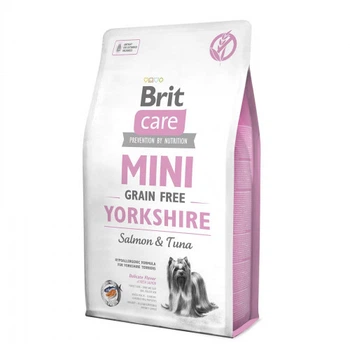 Сухой корм Brit care GF Mini Yorkshire для йоркширских терьеров лосось и тунец 2кг