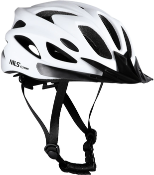 Kask Nils Extreme MTW291 M 51-60 cm Biały (16-70-154) (5907695554533)