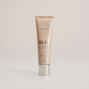 Стійка тональна основа Lumene Blur 16H Longwear Foundation SPF15 тон 0 - Light Ivory, 30 мл