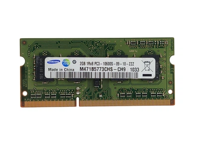 Оперативна пам'ять для ноутбука SODIMM Samsung DDR3 2Gb 1333MHz PC3-10600S (M471B5773CHS-CH9) 12837