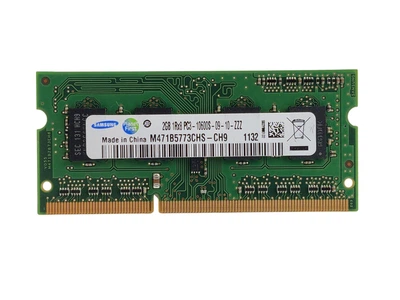 Оперативная память для ноутбука SODIMM Samsung DDR3 2Gb 1333MHz PC3-10600S (M471B5773CHS-CH9) 14122 Б/У