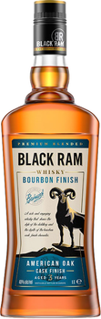 Виски Black Ram Bourbon Cask Finish 1 л 40% (3800032011435)