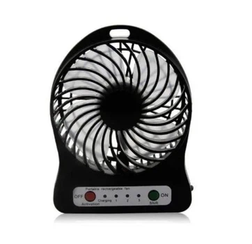 Вентилятор настольный Mini Fan XSFS-01 с аккумулятором 18650 Black