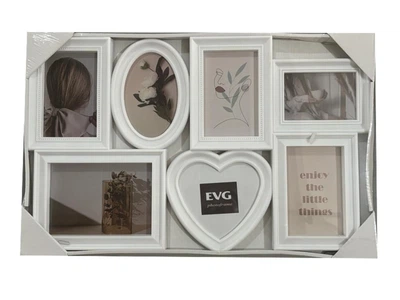 Мультирамка на 7 фото EVG INNO ZB-7-3455 WHITE COLLAGE 7