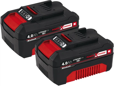 Аккумулятор для электроинструмента Einhell PXC Twinpack 18В Li-Ion 4Ач 2 шт. (4511489)