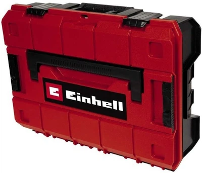 Кейс для инструмента Einhell E-Case S-F Красный пластиковый 13.1×44.4×33 см с поролоновым вкладышем для хранения и транспортировки инструмента (4540019)