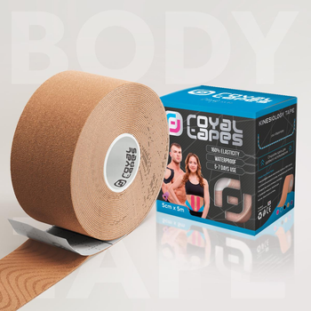 Кінезіо тейп Royal Tapes body care Тілесний