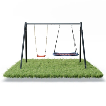Каркас для детских качелей WCG 2 Elite Play Frame + Качели гнездо прямоугольные + пластиковые качели