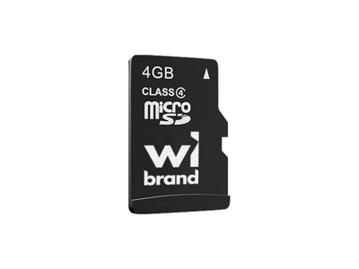 Карта пам'яті Wibrand 4 GB mictoSD Class 4 (WICDC4/4GB)