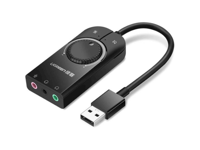 Звукова карта UGREEN CM129 Black (40964)