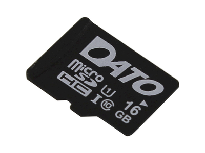 Карта пам'яті Dato microSDHC 16GB UHS-I Class 10 (DTTF016GUIC10)