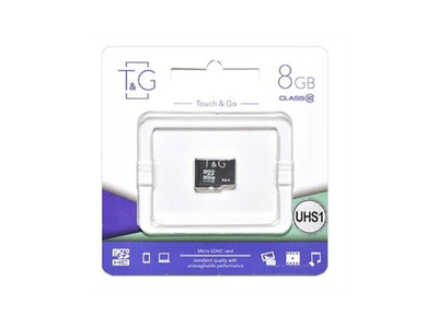 Карта пам'яті T&G 8 GB MicroSDHC Class 10 (TG-8GBSD10U1-00)