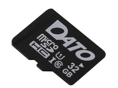 Карта пам'яті Dato 32 GB microSDHC Class 10 UHS-I + SD adapter DTTF032GUIC10