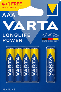 Батарейка Varta Longlife Power AAA BLI 5 шт (4903121415)