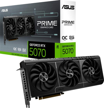 Видеокарта ASUS GeForce RTX5070 PRIME O12G (PRIME-RTX5070-O12G)