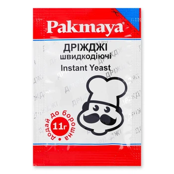 Дріжджі сухі Pakmaya 11г