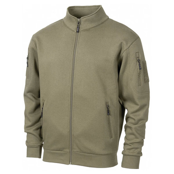 Кофта MFH Tactical Sweatjacket Olive. XL