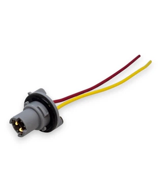 Патрон T15 W16W с проводом пластиковый (60151)