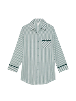 Легка ночнушка Victoria's Secret Festive Flannel Velvet-Trim Sleepshirt XL (1125531166)