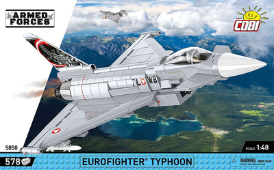 Конструктор Cobi Armed Forces Eurofighter Typhoon 578 елементів 5850 (5902251058500)