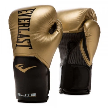 Боксерські рукавиці Everlast ELITE TRAINING GLOVES 10 ун. Blck/Gold