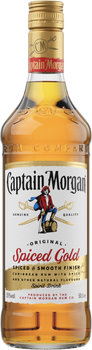 Алкогольный напиток на основе Карибского рома Captain Morgan Spiced Gold 0.5 л 35% (5000281025360) 