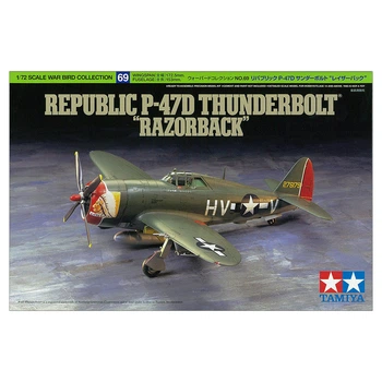 Збірна модель Tamiya літак 1:72 P-47D Thunderbolt "Razorback 60769