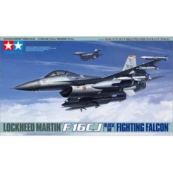 Збірна модель Tamiya літак 1:48 F-16CJ Fighting Falcon 61098