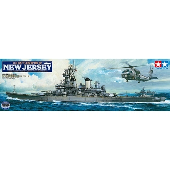 Збірна модель Tamiya корабель 1:350 New Jersey w/Detail 78028