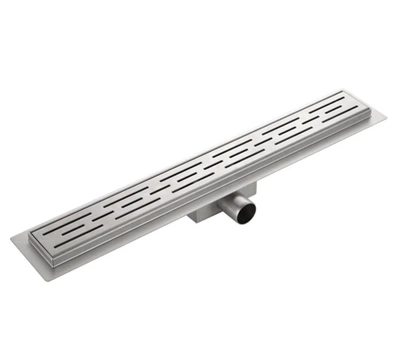 Трап напольный душовой водосточный KOER FD01-70x900мм Silver-gray