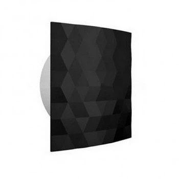 Вентилятор настінний Dospel Black&White 120 S чорний