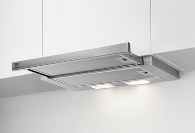 Витяжка телескопічна Electrolux LFP326S (410 м3/год, 3 швидкості, кнопкове кер.) 261185