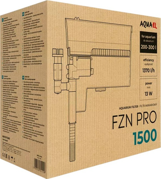 Filtr zewnętrzny akwariowy AquaEl FZN PRO 1500 (5905546341165)