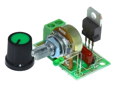 Регулятор мощности AC 220V 2kW 1 клеммник K216.2-2 Radio-KIT Набор Радиоконструктор для самостоятельной пайки