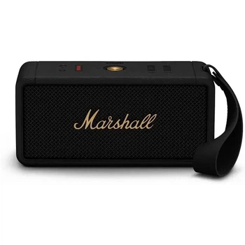 Портативна Bluetooth колонка Black and Brass зі стереозвуком, захистом IP67, режимом стека та до 20 годин автономної роботи