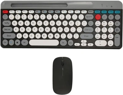 Беспроводной набор клавиатура и мышь ZYG-806, Bluetooth и Wi-Fi, мультиподключение, ультратонкий дизайн