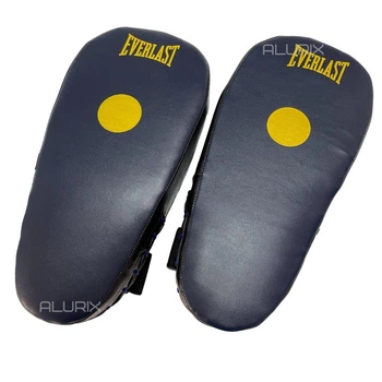 Лапи боксерські прямі тренувальні Everlast шкірозамінник