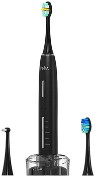 Електрична звукова зубна щітка, чорна, VT-800 - Vega Sonic Smart Pro VT-800 (1466598-32996986)