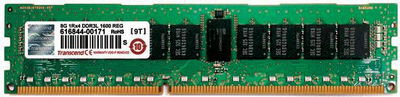 Оперативна пам'ять Transcend DIMM TS2GKR72V6Z 16GB DDR3-1600 REG