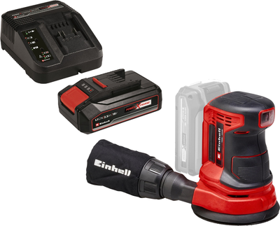 Шлифмашина аккумуляторная эксцентриковая Einhell X-Change TE-RS 18 Li Kit 2.5 Ah (4462010K)