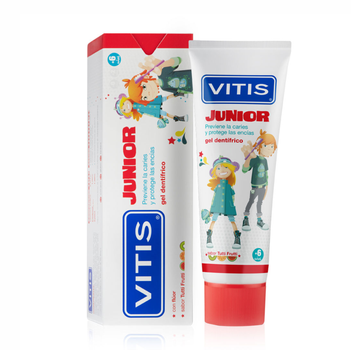 Гель-паста VITIS JUNIOR для дітей з фруктовим смаком від 6 до 12 років 75 мл